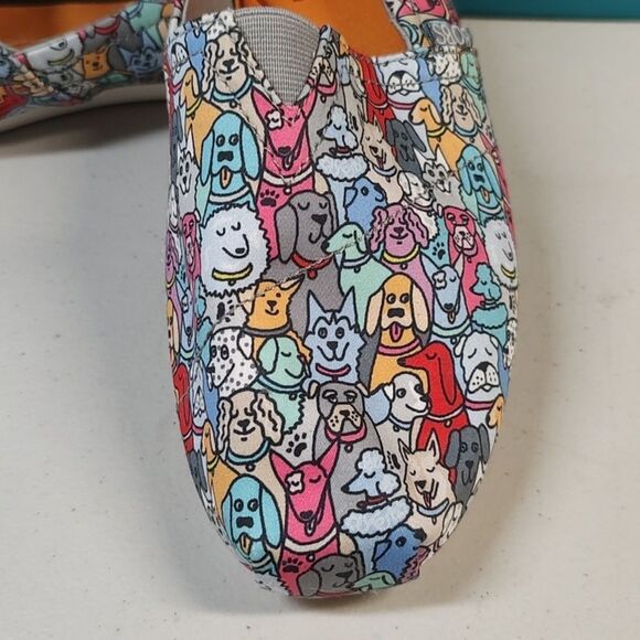 Bobs By Skechers Women's 9 DOG slip on shoe - Picture 2 of 4